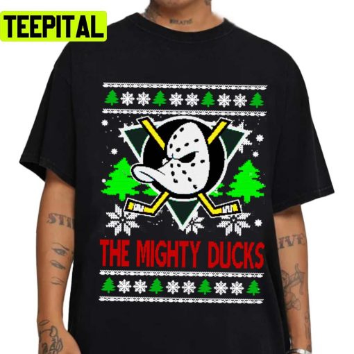 The Mighty Sports Ducks Christmas Design Game Unisex T-Shirt