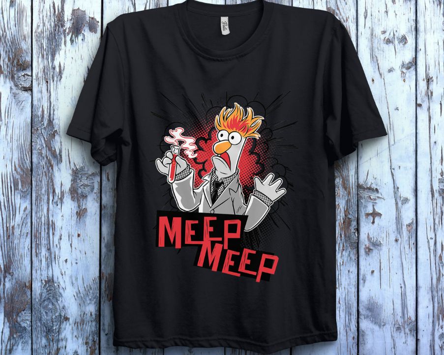The Muppets Beaker Meep Meep Disney Unisex Gift T-Shirt