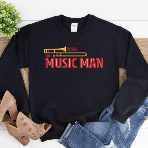 The Music Man Broadway Musical Symbols Collection Sweatshirt