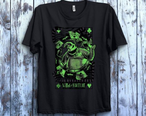 The Nightmare Before Christmas Oogie Boogie Card Disney Unisex Gift T-Shirt