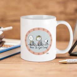 The Peanuts Time To Get Cozy Premium Sublime Ceramic Coffee Mug White