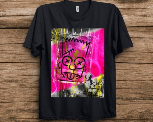 The Simpsons Bart Simpson El Barto Graffiti T-Shirt