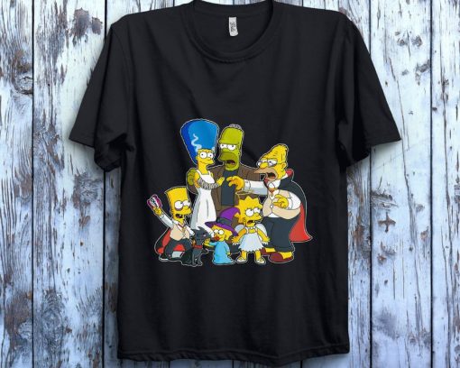 The Simpsons Family Treehouse Of Horror T-Shirt