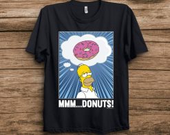 The Simpsons Homer MmmDonuts T-Shirt