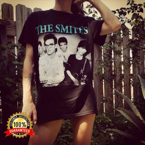 The Smiths Black Rock Band Unisex T-Shirt