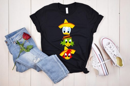 The Three Caballeros Vintage Design Unisex T-Shirt