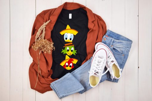 The Three Caballeros Vintage Design Unisex T-Shirt