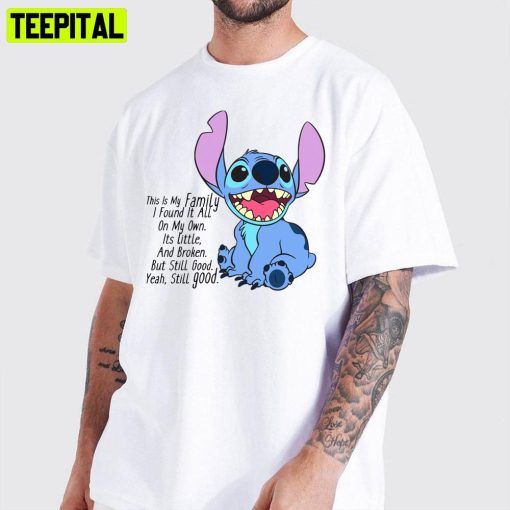 This I My Family I Found It All On My Own Lilo And Stitch Unisex T-Shirt