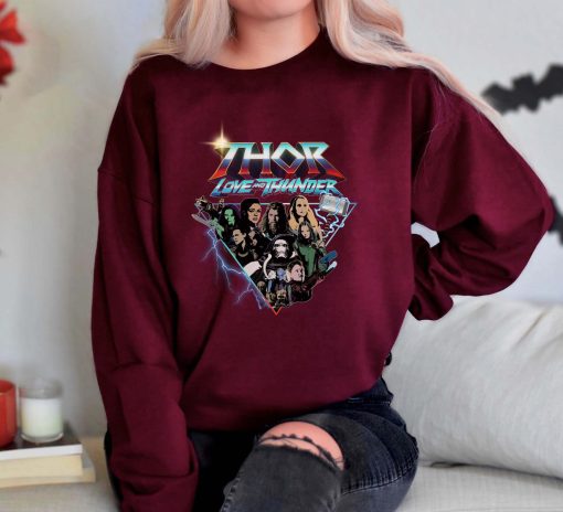 Thor Odinson Thor Love And Thunder Marvel Avengers 2022 Movie Unisex Sweatshirt