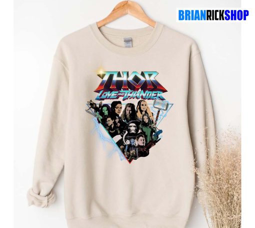 Thor Odinson Thor Love And Thunder Marvel Avengers 2022 Movie Unisex Sweatshirt