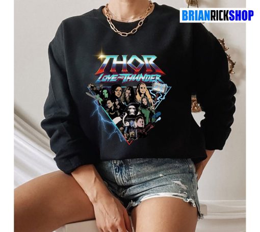 Thor Odinson Thor Love And Thunder Marvel Avengers 2022 Movie Unisex Sweatshirt