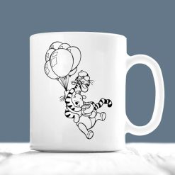 Tigger And Pooh Cartoon Winnie The Pooh Premium Sublime Ceramic Coffee Mug White