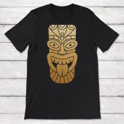 Tiki Man With Tongue Unisex T-Shirt