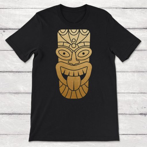 Tiki Man With Tongue Unisex T-Shirt