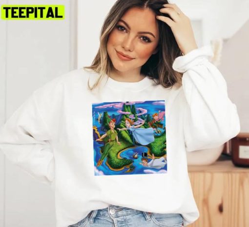 Tinkerbell 3 Peter Pan Disney Unisex Sweatshirt