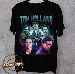 Tom Holland Peter Parker Retro Actor Superhero Spiderman Unisex T-Shirt