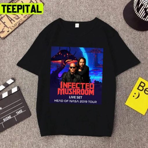 Tour 2019 Mendagri Infected Mushroom Rock Band Unisex T-Shirt