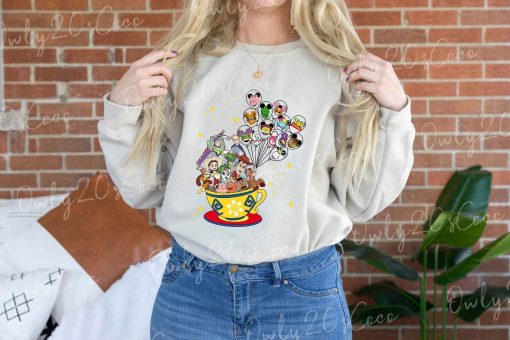 Toy Story Friends Balloon Disney Toy Story Unisex Sweatshirt