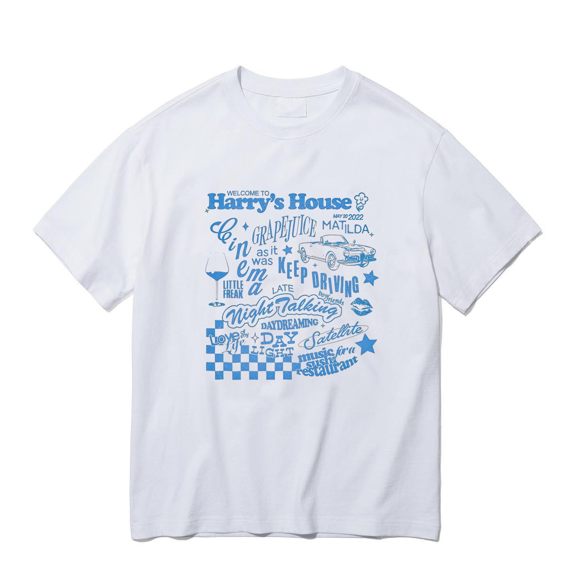 Harry's House Track List Shirt Harry Styles Merch Love On Tour