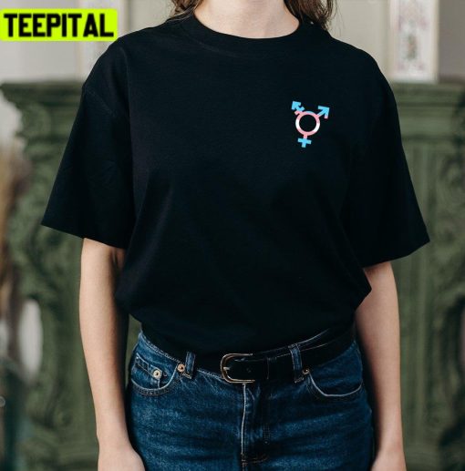 Transgender Pride Flag Symbol Pride Month Lgbtq+ Support Unisex T-Shirt