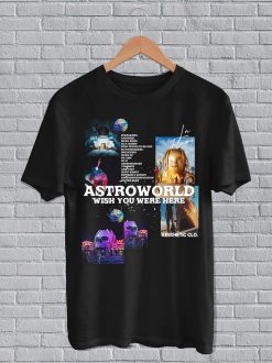 Travis Scott Astroworld Album Inspired Graphic Unisex T-Shirt