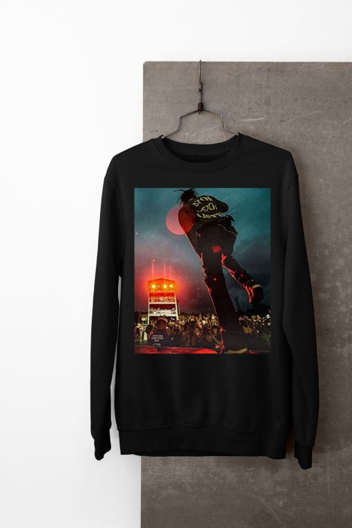 Travis Scott Inspired 90’s Vintage Rap Hip Hop Unisex Sweatshirt