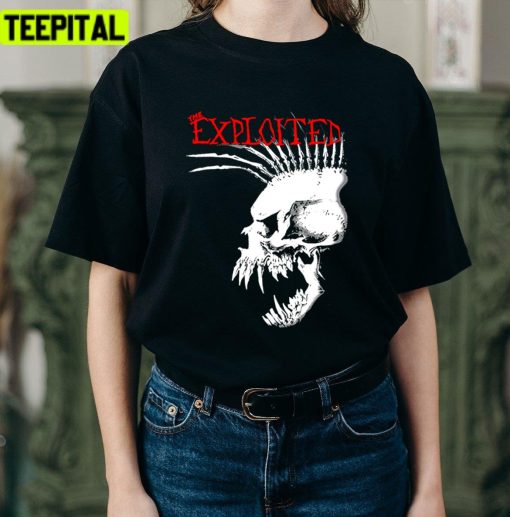 Trending The Exploited Band Tretro Music 90s Unisex T-Shirt