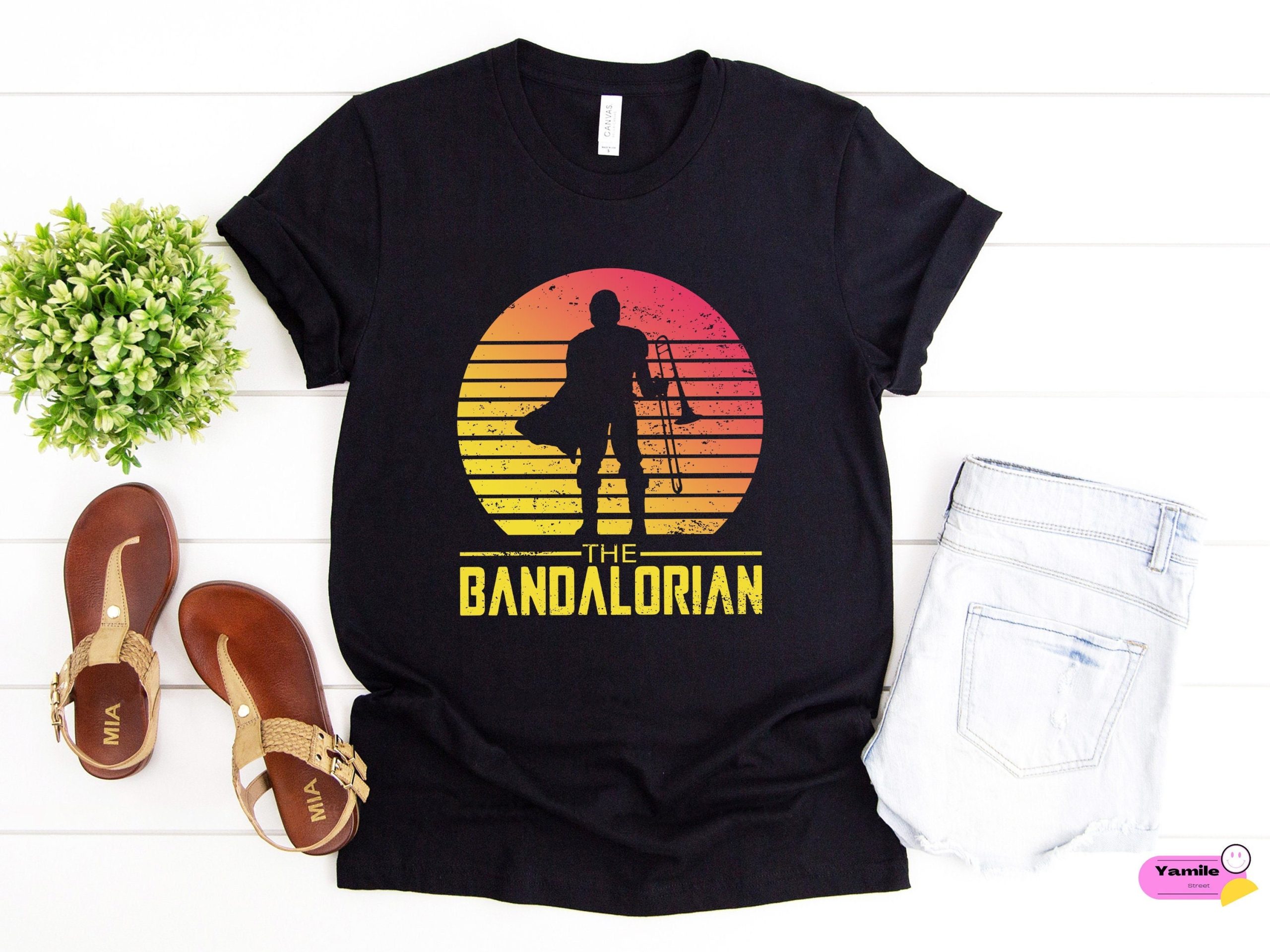 Trombone The Bandalorian Vintage Art Unisex T-Shirt