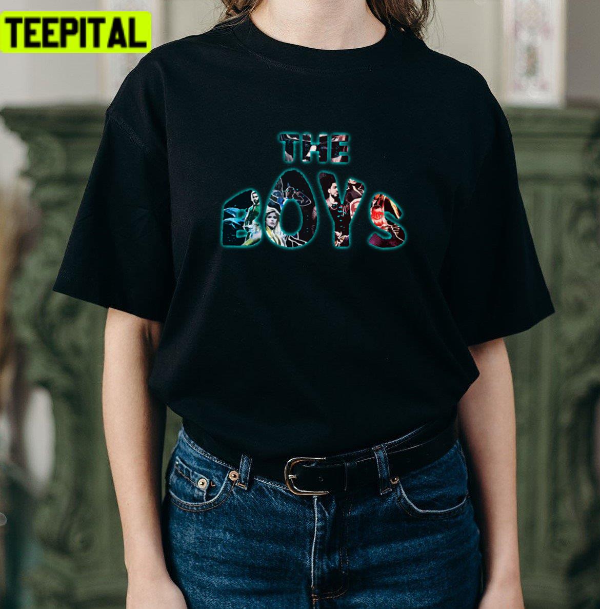 Tv Show The Boys Text Design For Fan Unisex T-Shirt