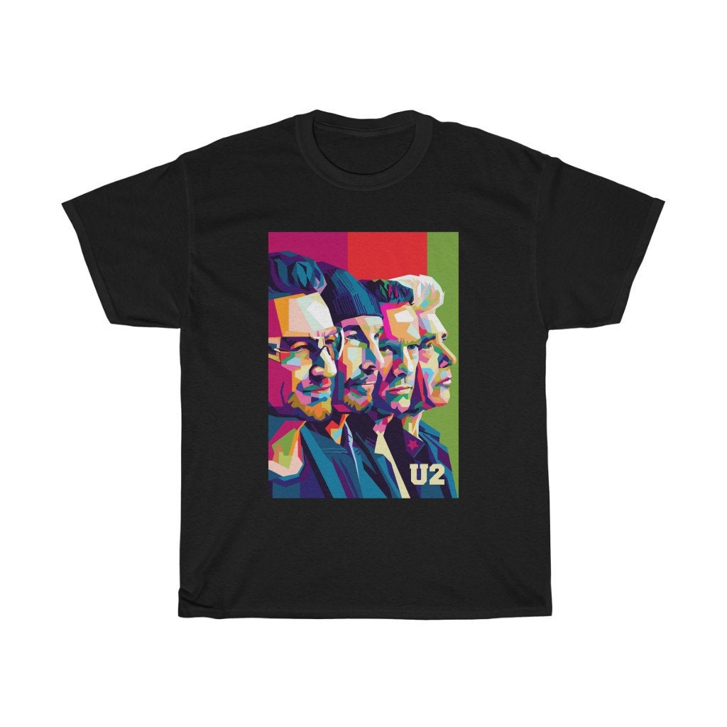 U2 Band Classic Rock 90s Music Joshua Tree Concert Unisex T-Shirt