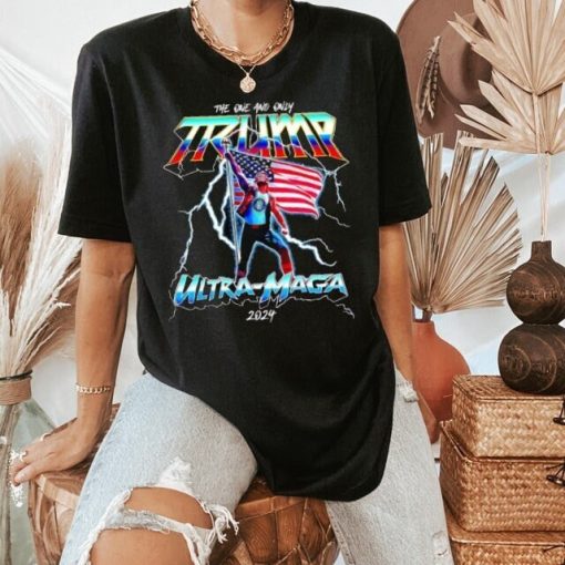 Ultra Maga Love And Thunder Ultra Maga Flag Unisex T-Shirt