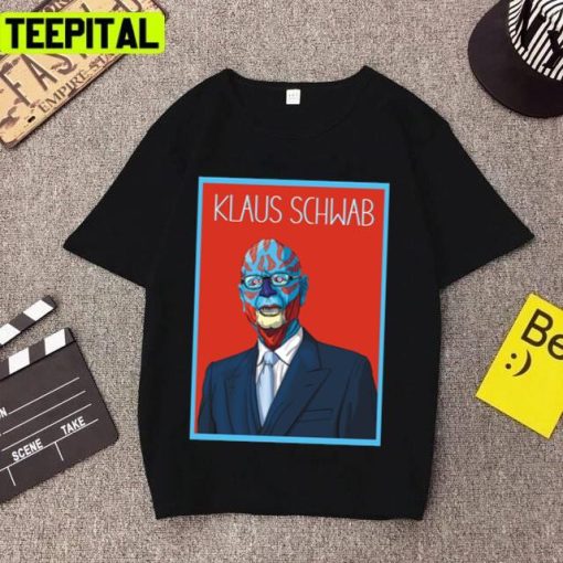 Under The Mask Klaus Schwab The Great Reset Unisex T-Shirt