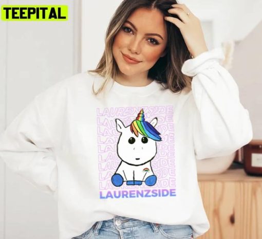 Uniorn Version Youtuber Laurenzside Unisex Sweatshirt