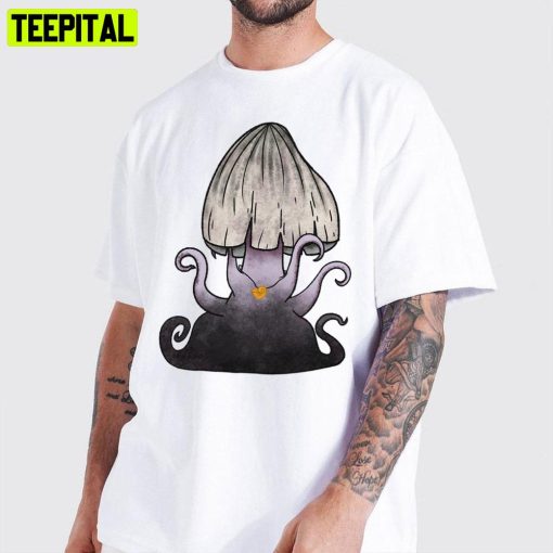 Ursula Mushroom The Little Mermaid Unisex T-Shirt