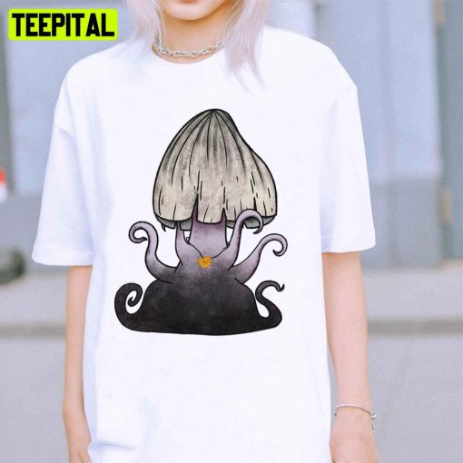 Ursula Mushroom The Little Mermaid Unisex T-Shirt