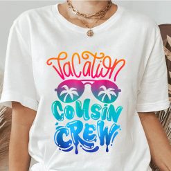 Vacation Cousin Crew Cousins Beach Vintage Unisex T-Shirt