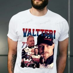 Valtteri Bottas 90s Car Racing F1 2022 Unisex T-Shirt