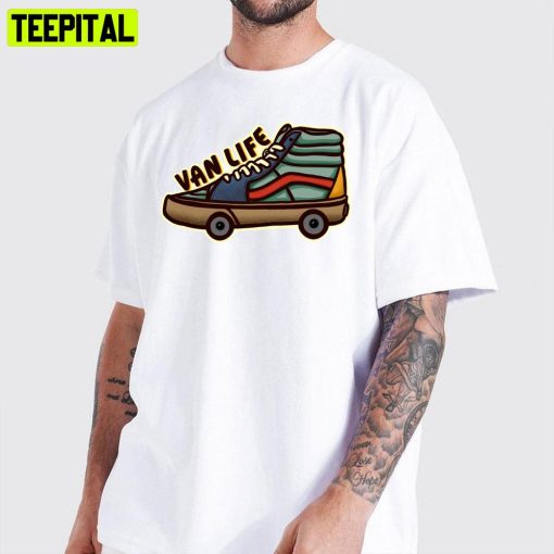 Van Life Van Shoes Unisex T-Shirt