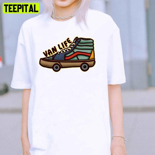 Van Life Van Shoes Unisex T-Shirt