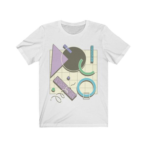 Vaporwave 80’s Shapes Retro Vintage Unisex T-Shirt