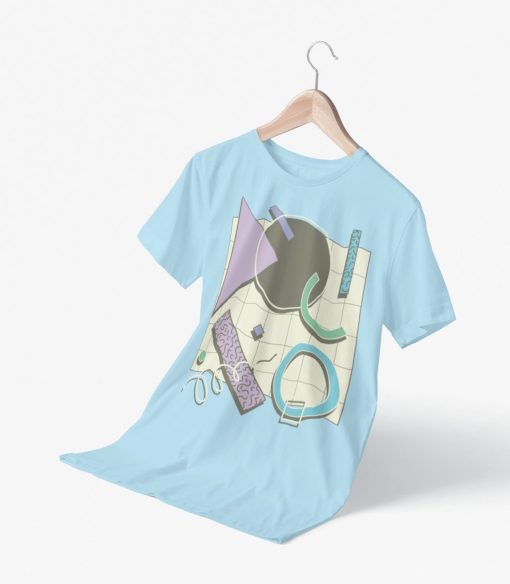 Vaporwave 80’s Shapes Retro Vintage Unisex T-Shirt