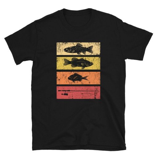 Various Fish for Fishing Rod  Reel Angler Unisex T-Shirt