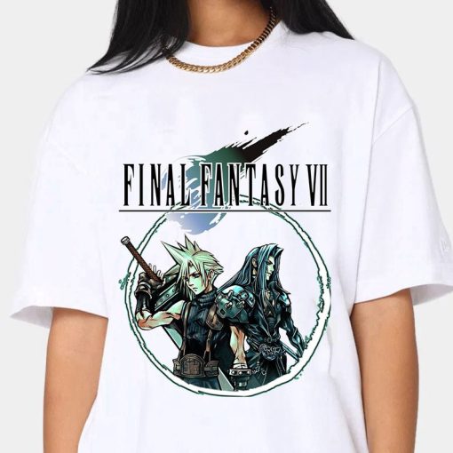 Vii Cloud & Sephiroth Final Fantasy Unisex T-Shirt
