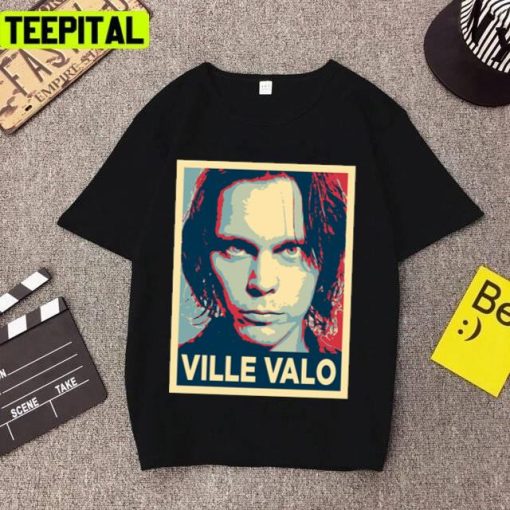 Ville Valo Fanart Him Retro Rock Band Unisex T-Shirt