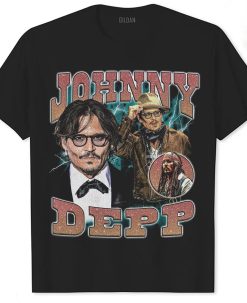 Vintage 90s 80s Johnny Depp Unisex T-Shirt