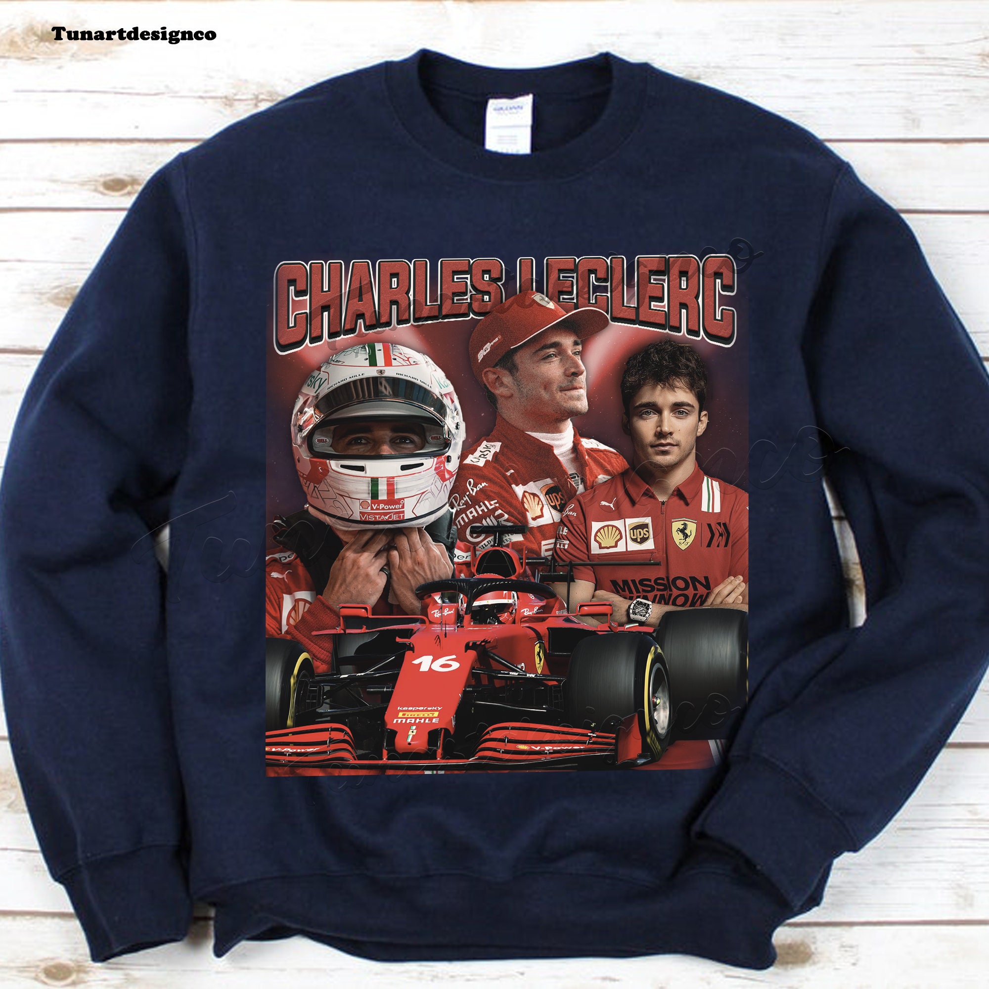 Scuderia Ferrari Shirt, Vintage Formula One 2023 Crewneck Unisex T-shirt