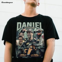 Vintage 90s Daniel Ricciardo Grand Prix F1 Formula Racing Unisex T-Shirt