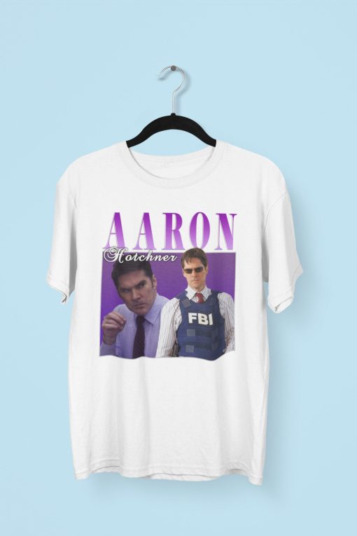 Vintage Aaron Hotchner Criminal Minds Tv Series Homage Unisex T-Shirt
