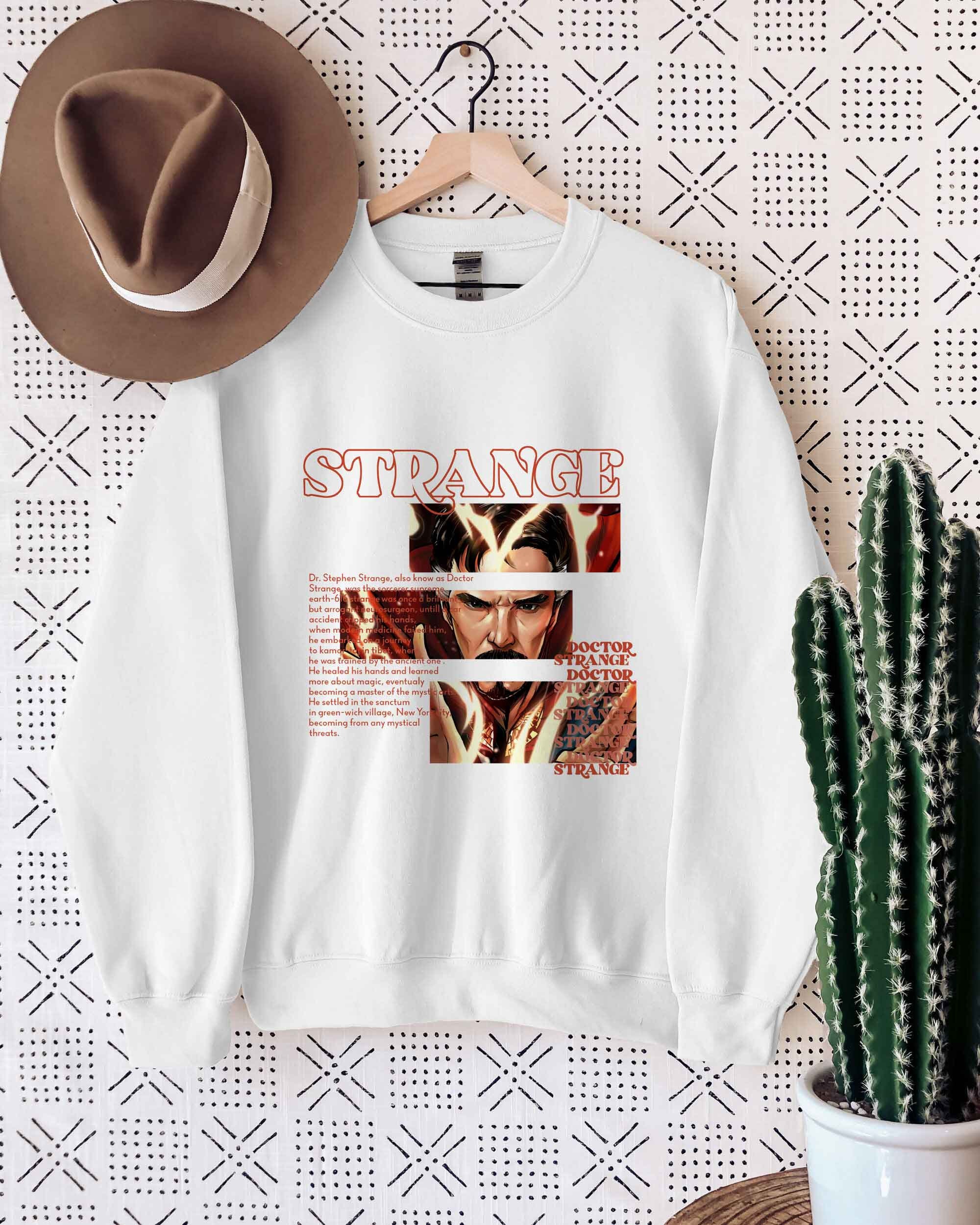 Vintage Art Doctor Strange 2 Multiverse Of Madness Mcu Fanart Unisex Sweatshirt