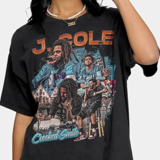 Vintage Art J Cole Rapper Unisex T-Shirt